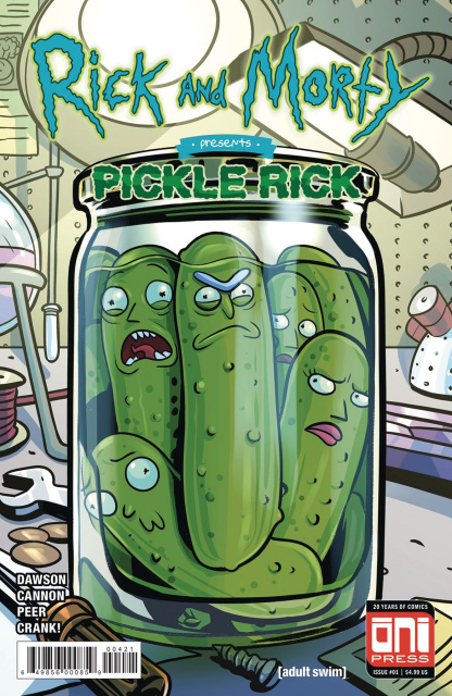 Rick and Morty Presents Pickle Rick #1 (Dewey Cover)