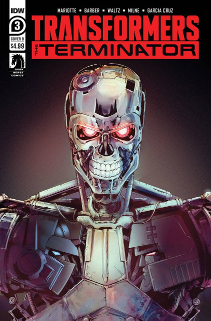 The Transformers vs. The Terminator #3 (Griffith Cover)
