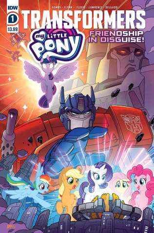 My Little Pony / The Transformers #1 (Fleecs Cover)