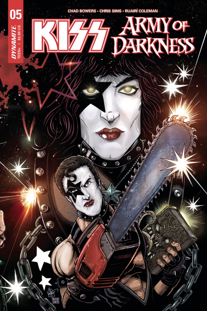 KISS / Army of Darkness #5 (Haeser Starchild Cover)