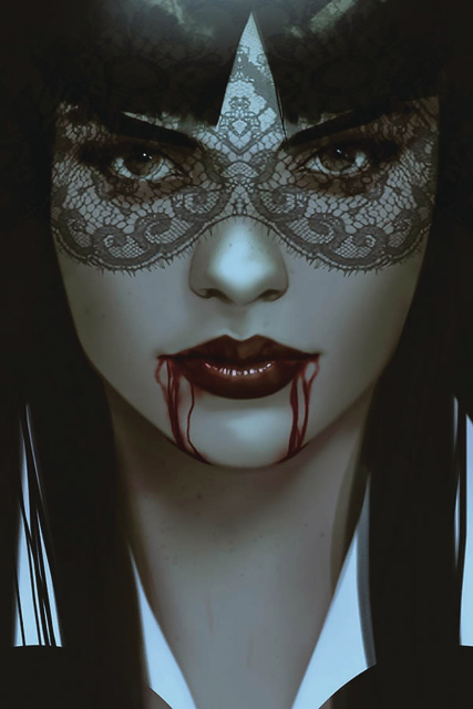 Vengeance of Vampirella #5 (Oliver Virgin Cover)