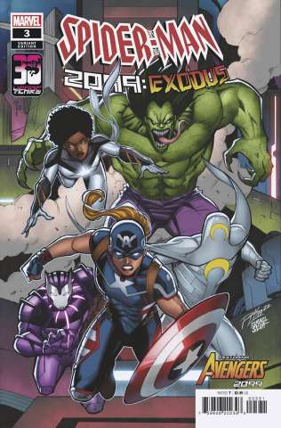 Spider-Man 2099: Exodus #3 (Ron Lim Connecting Cover)