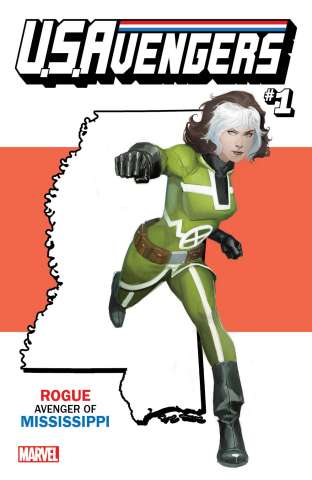 U.S.Avengers #1 (Reis Mississippi State Cover)