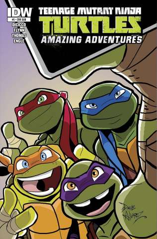 Teenage Mutant Ninja Turtles: Amazing Adventures #5 (Subscription Cover)