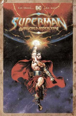 Superman: Warworld Apocalypse #1 (Steve Beach Distressed Card Stock Cover)
