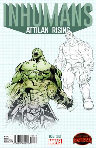 Inhumans: Attilan Rising #5 (Design Cover)