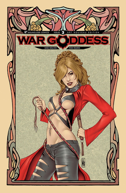 War Goddess #3 (Art Nouveau Cover)