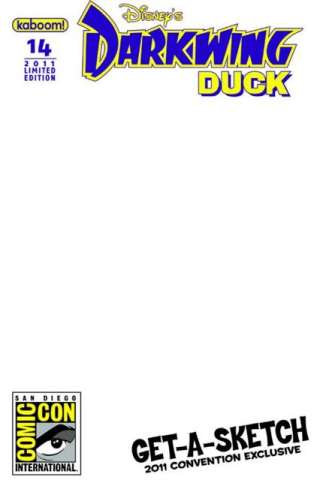 Darkwing Duck #14 (Get A Sketch Variant)