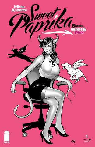 Sweet Paprika: Black, White & Pink (Cover B)
