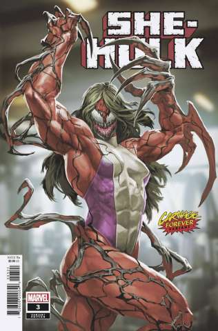 She-Hulk #3 (Skan Carnage Forever Cover)