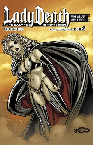 Lady Death: Apocalypse #2 (Century Heavenly Cover)