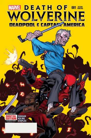 Death of Wolverine: Deadpool and Captain America #1 (2nd Printing)