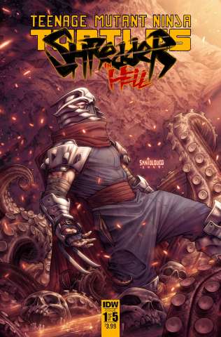 Teenage Mutant Ninja Turtles: Shredder in Hell #1 (Santolouco Cover)