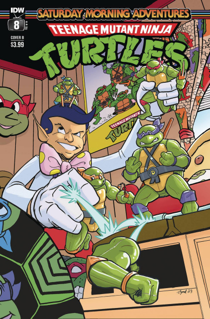 Teenage Mutant Ninja Turtles: Saturday Morning Adventures #8 (Hymel Cover)