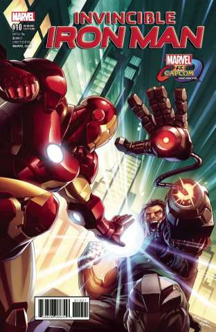 Invincible Iron Man #10 (Marvel vs. Capcom Joe Ng Cover)