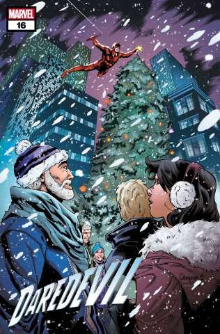 Daredevil #16 (Chris Campana Winter Holiday Cover)