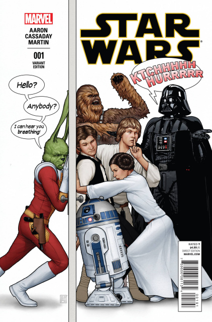 Star Wars #1 (Christopher Humorous Party Cover)