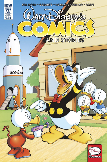 Walt Disney's Comics and Stories #737 (Subscription Cover)
