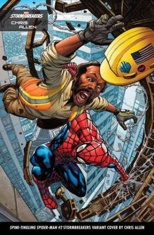 Spine-Tingling Spider-Man #2 (Chris Allen Stormbreakers Cover)