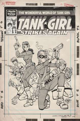 The Wonderful World of Tank Girl #1 (Parson Art Cover)