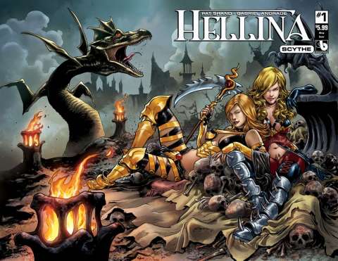Hellina: Scythe #1 (Wrap Cover_