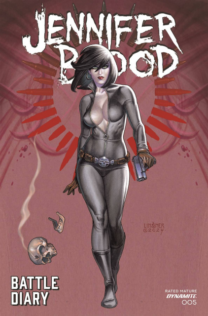 Jennifer Blood: Battle Diary #5 (Linsner Cover)