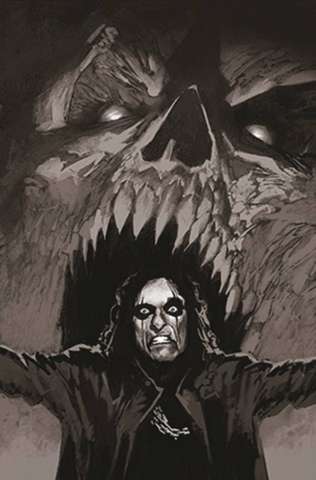 Alice Cooper #1 (Alexander B&W Virgin Cover)