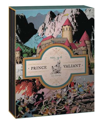 Prince Valiant Vols. 4-6: 1943-1948 (Box Set)