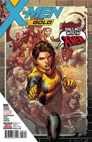 X-Men: Gold #3 (2nd Printing Syaf Cover)