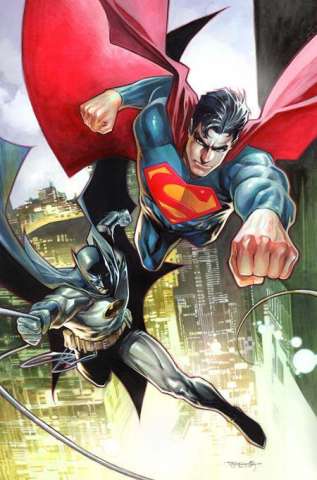 Batman / Superman: World's Finest #32 (Stephen Segovia Card Stock Cover)