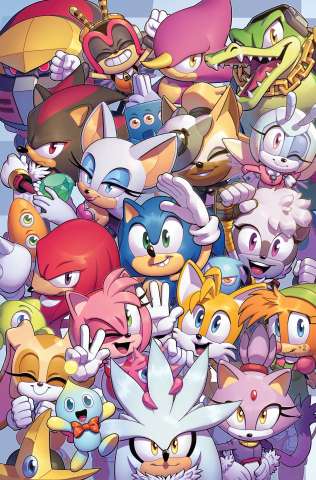 Sonic the Hedgehog #50 (Evan Stanley Cover)