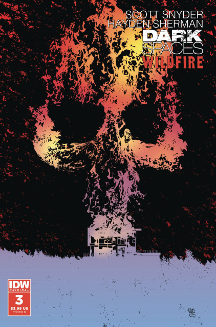 Dark Spaces: Wildfire #3 (Sorrentino Cover)