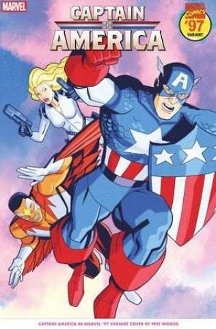 Captain America #6 (Pete Woods Marvel '97 Cover)
