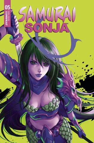 Samurai Sonja #5 (Leirix Ultraviolet Cover)