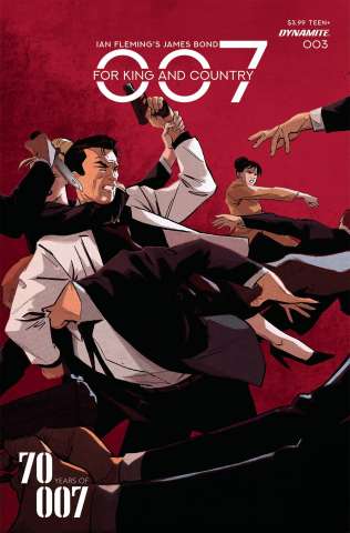 007: For King and Country #3 (10 Copy Spalletta Cover)