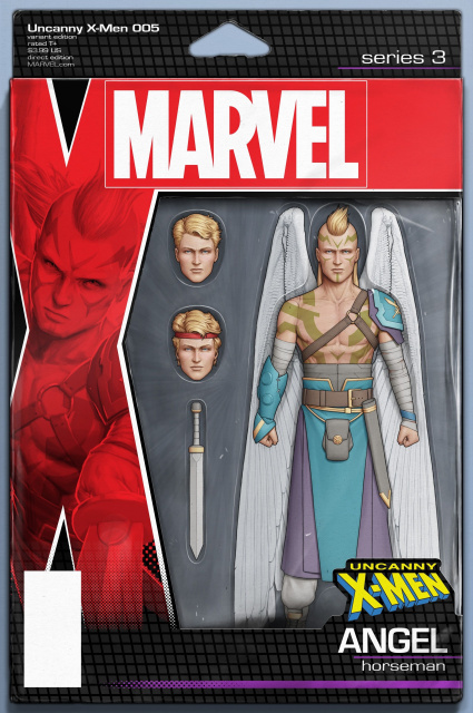 Uncanny X-Men #5 (Christopher Action Figure Cover)