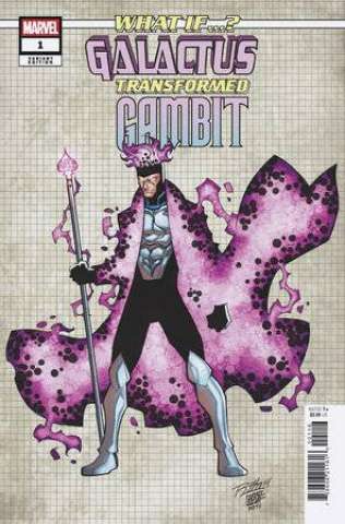 What If... Galactus Transformed Gambit? #1 (10 Copy Design Cover)