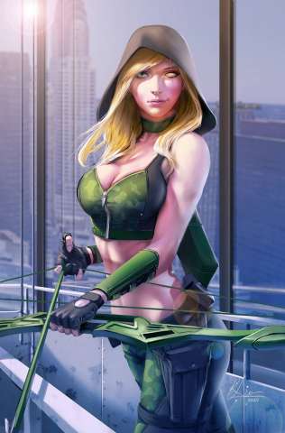 Robyn Hood: Justice #5 (Liversidge Cover)