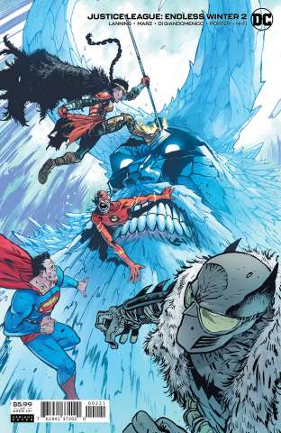 Justice League: Endless Winter #2 (Daniel Warren Johnson Card Stock Cover)