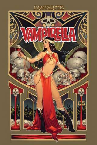 Vampirella #8 (Hetrick Dresseed Bonus Cover)
