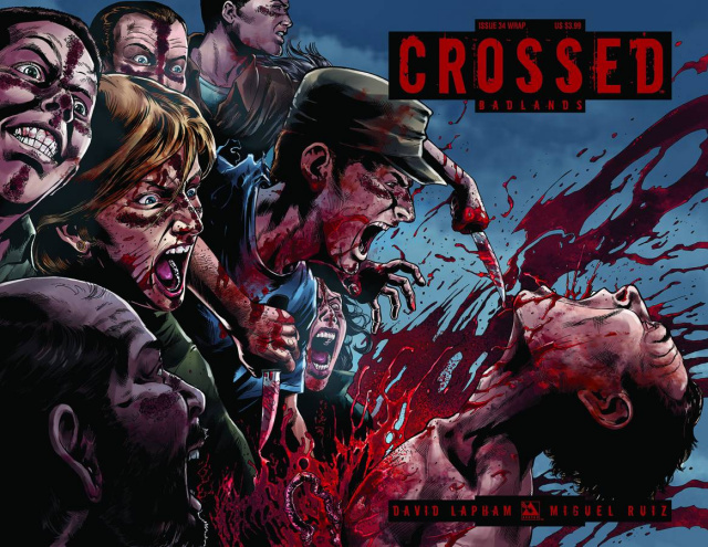 Crossed: Badlands #34 (Wrap Cover)
