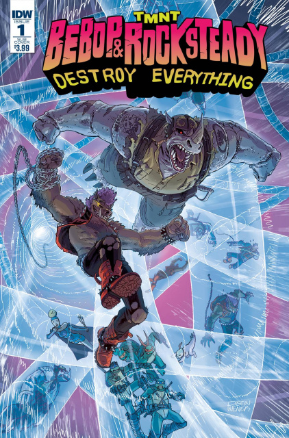 Teenage Mutant Ninja Turtles: Bebop & Rocksteady Destroy Everything #1 (Subscription Cover)