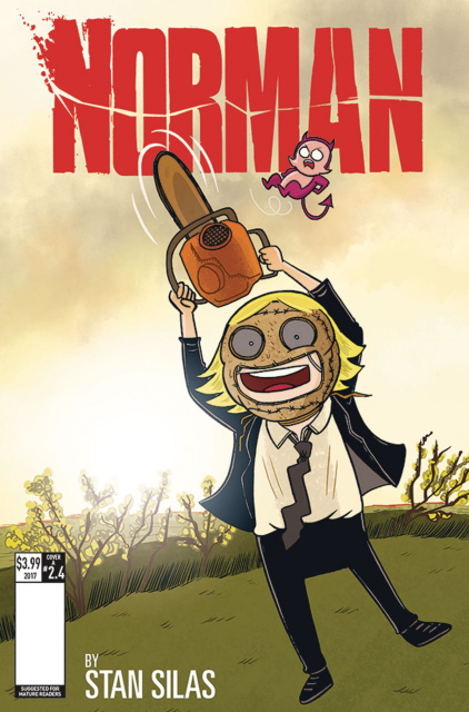 Norman: The First Slash #4 (Ellerby Cover)