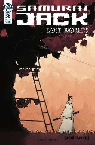 Samurai Jack: Lost Worlds #3 (Thomas Cover)