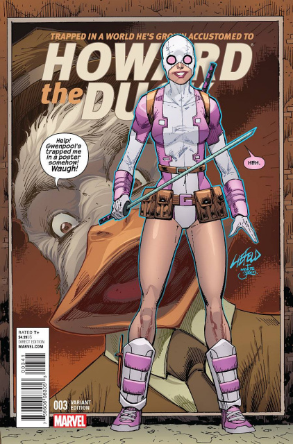 Howard the Duck #3 (Liefeld Gwenpool Cover)