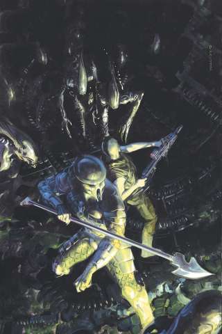 Aliens vs. Predator: Life and Death #1 (Palumbo Cover)