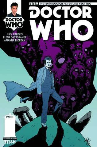 Doctor Who: New Adventures with the Tenth Doctor, Year Two #9 (Casagrande Cover)