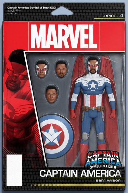 Captain America: Symbol of Truth #3 (Christopher Action Figure Cover)