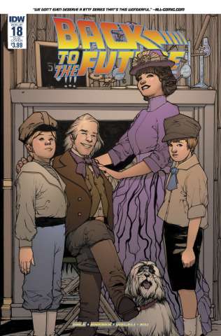 Back to the Future #18 (Subscription Cover)