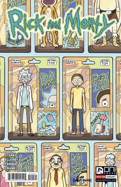 Rick and Morty #24 (Monster Cover)